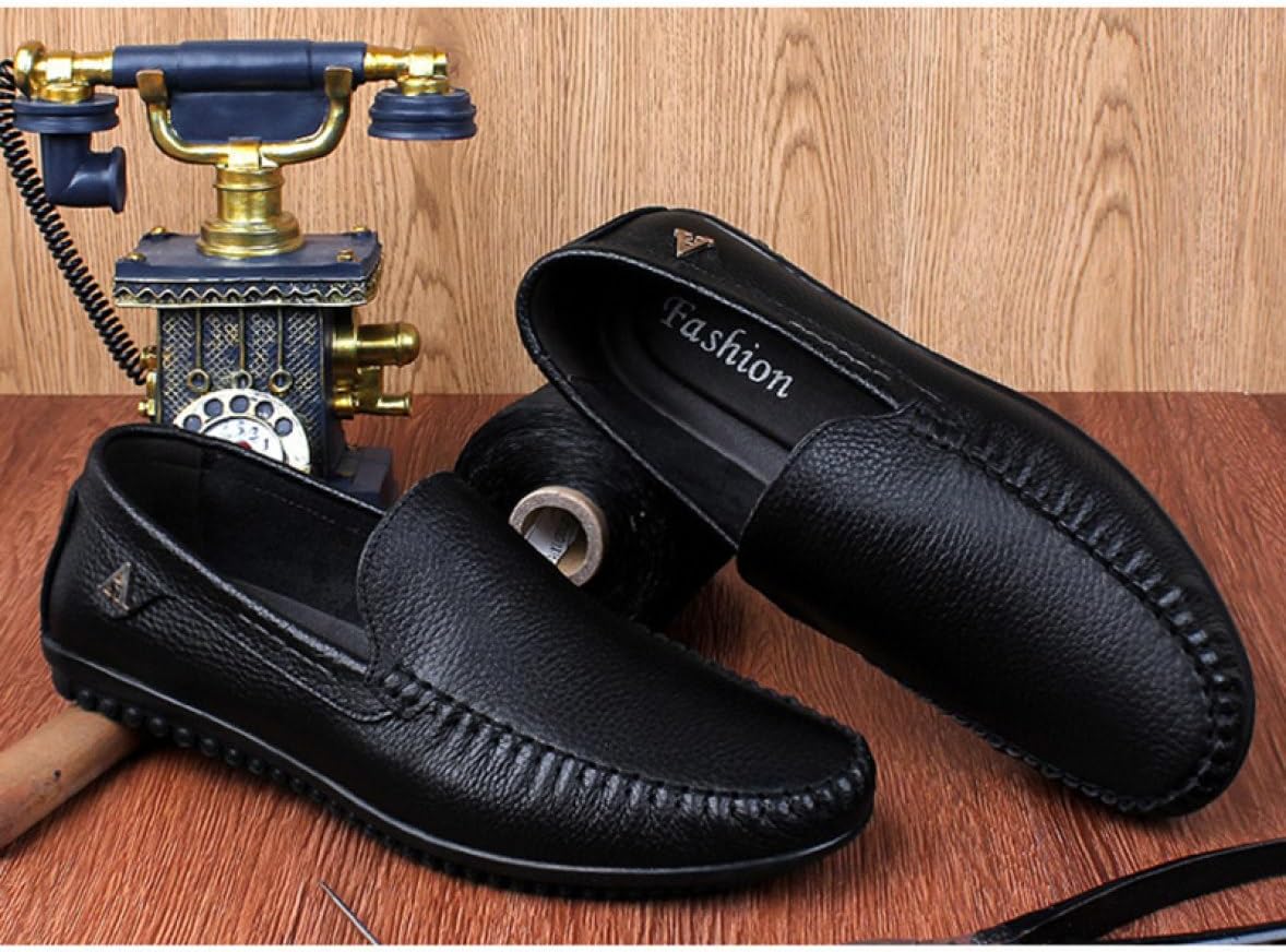 [GZGZ] ローファー スリッポン モカシン 超軽量 カジュアル 革靴 ビジネスシューズ 防滑 防水 通勤 ドライビングシューズ