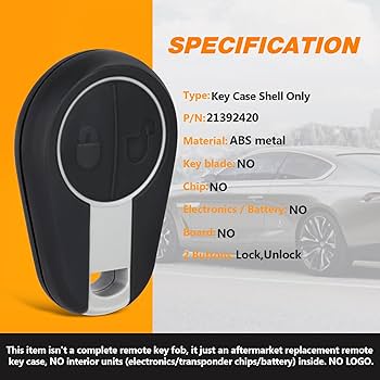 Amazon | Yewong キーフォブシェルケース 交換用キーレス