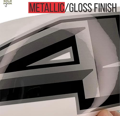 Miniatura 3 de 2X GOLD HOOK Premium Series 4x4 Calcomanías  Adhesivo de repuesto para mesita de noche, compatible con Ford F150, F250, F350 Super Duty, acabado