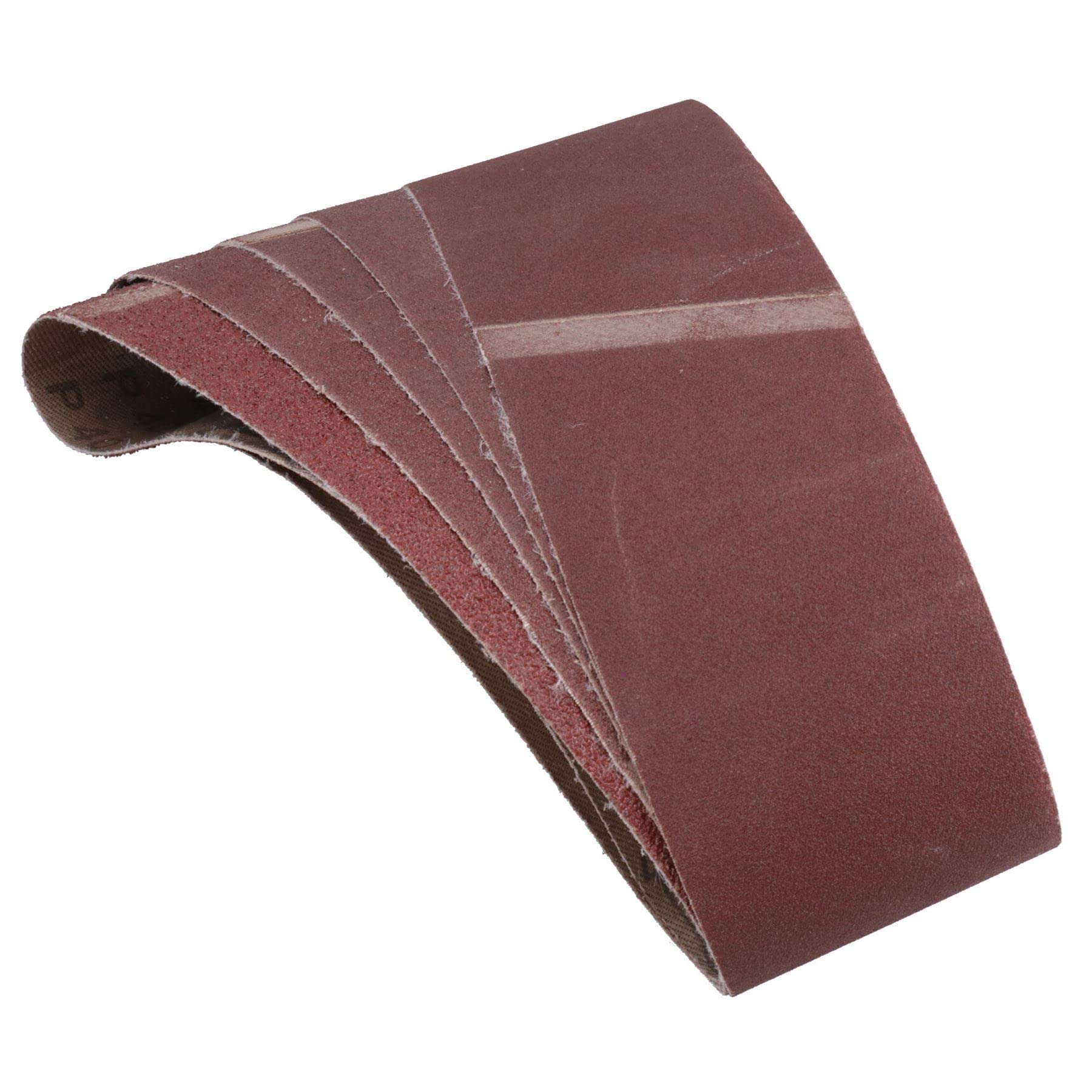 Lot de 50 disques abrasifs à bande de ponçage 75 mm x 533 mm Grain mixte 40-120