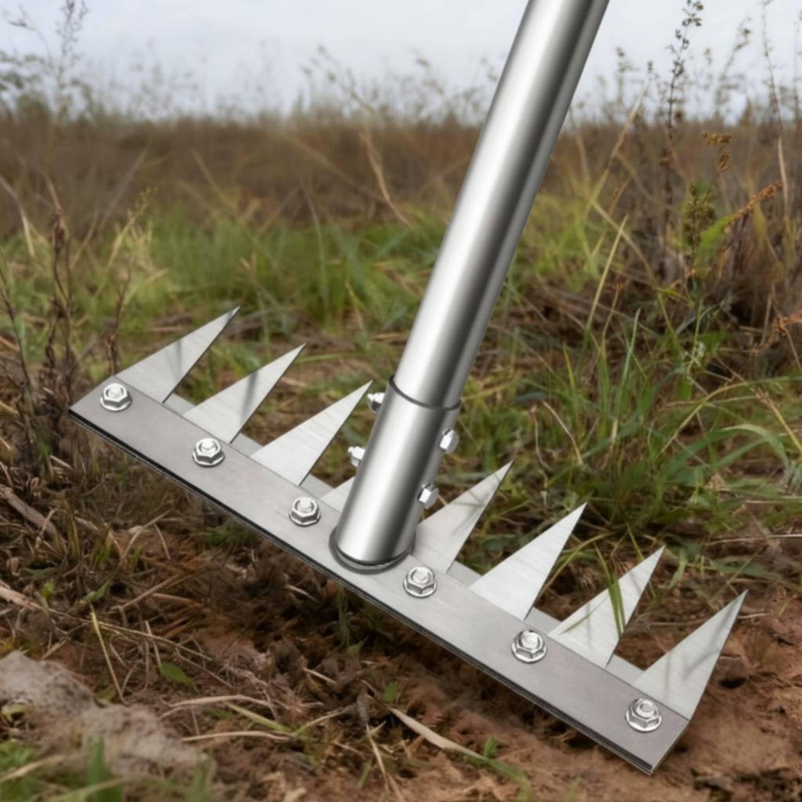 gricolo Manuale Mano Carrello da Trasporto Carrello con Ruote Telaio in Metallo con Cerchio Superiore Ruote Posteriori Grandi E Anteriore Adatto a Lavori Nei Campi Giardinaggio Allevamento Vivai