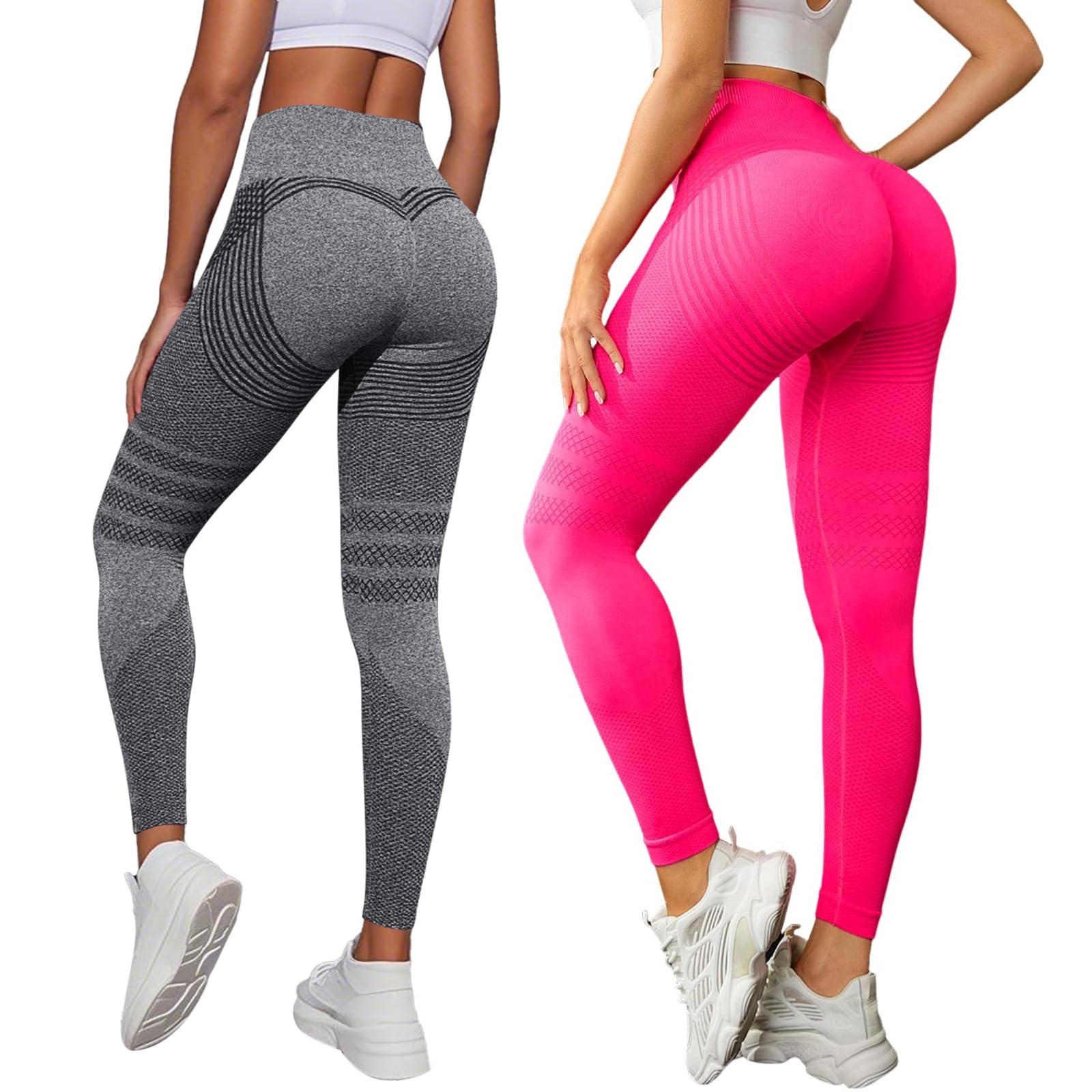 2 Pack Viva Cuerpo Leggings 3D Anticelulíticos Mujer,Leggings Anticelulitis 3D Compresión Lipedema,Leggins Anti Celulitis Deportivos Push Up, Mallas Anticelulitis Mujer Reductores Lipedema — view 12