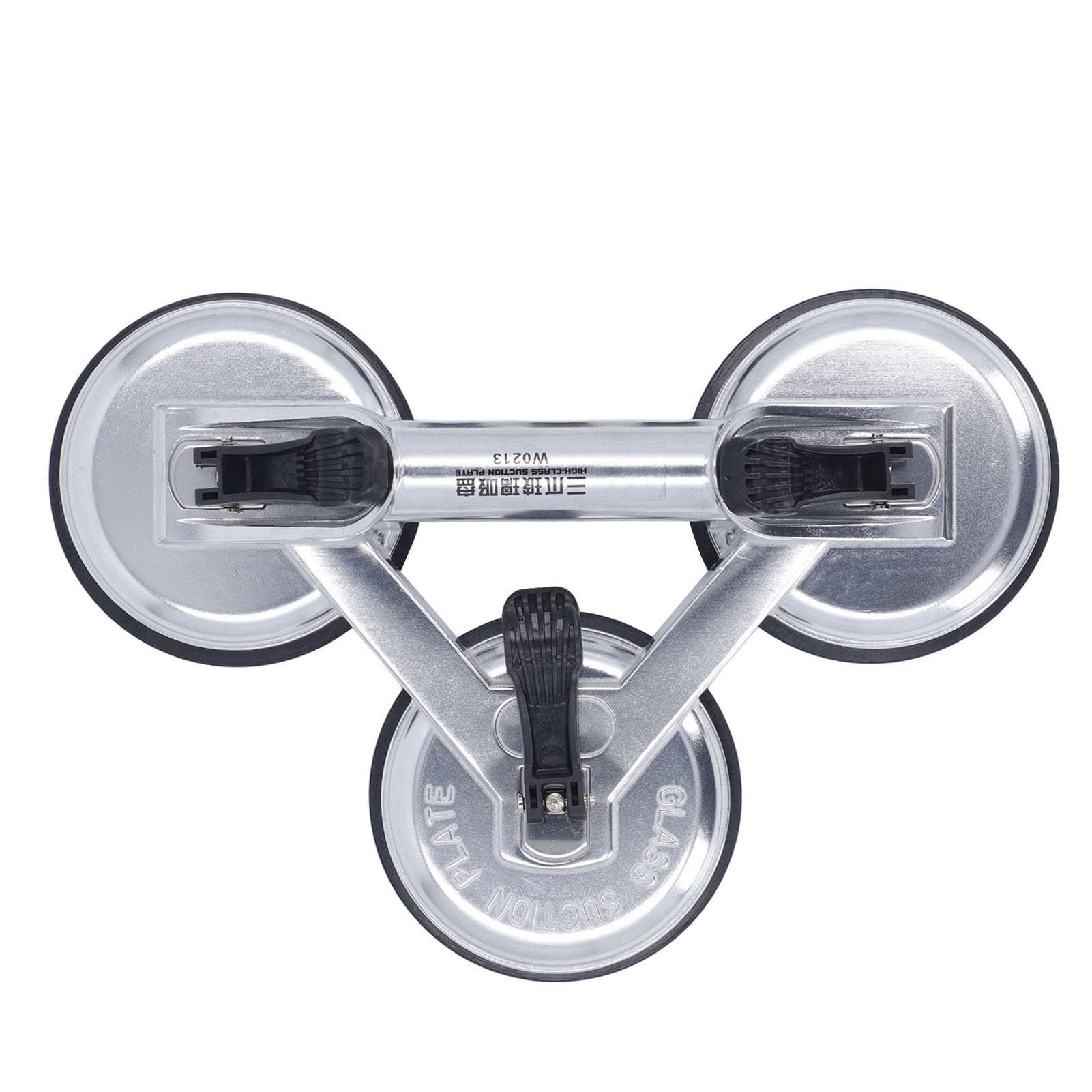 Garosa Ergonomiczny Podnośnik z potrójną przyssawką, Wytrzymała Konstrukcja z Aluminium i, Siła Podnoszenia w Poziomie 170 Kg do Szkła i Gładkich Powierzchni