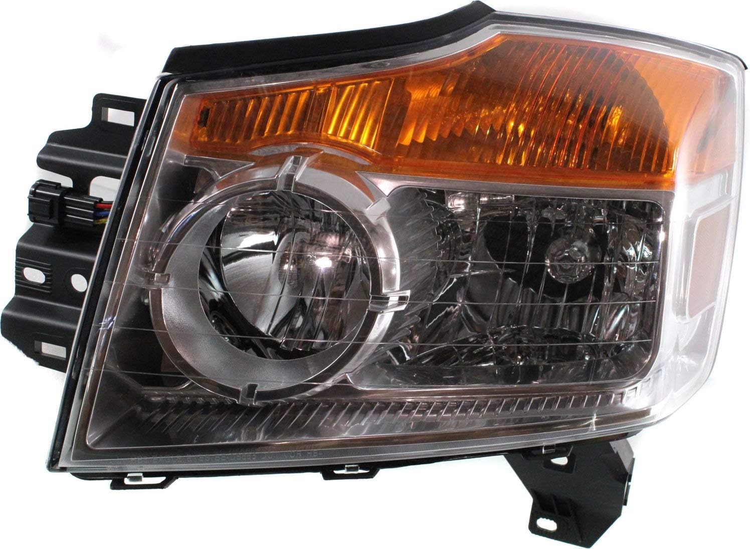 Evan Fischer Driver and Passenger Side Headlight for Nissan Armada 2008-2015 Halogen With bulb(s) Replaces# 260609GA0B 260109GA0B