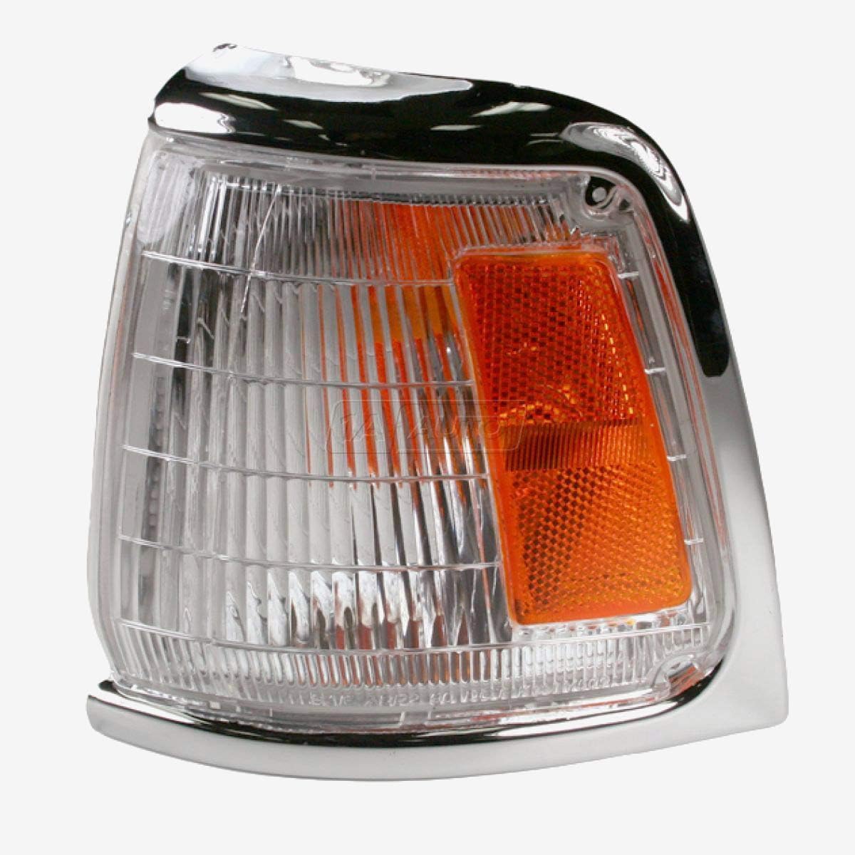 81620-89177 18-1477-66 Corner Lamp with Bulb-L Chrome 89-91 Compatible with PICKUP 2WD 4RUNNER Driver Side