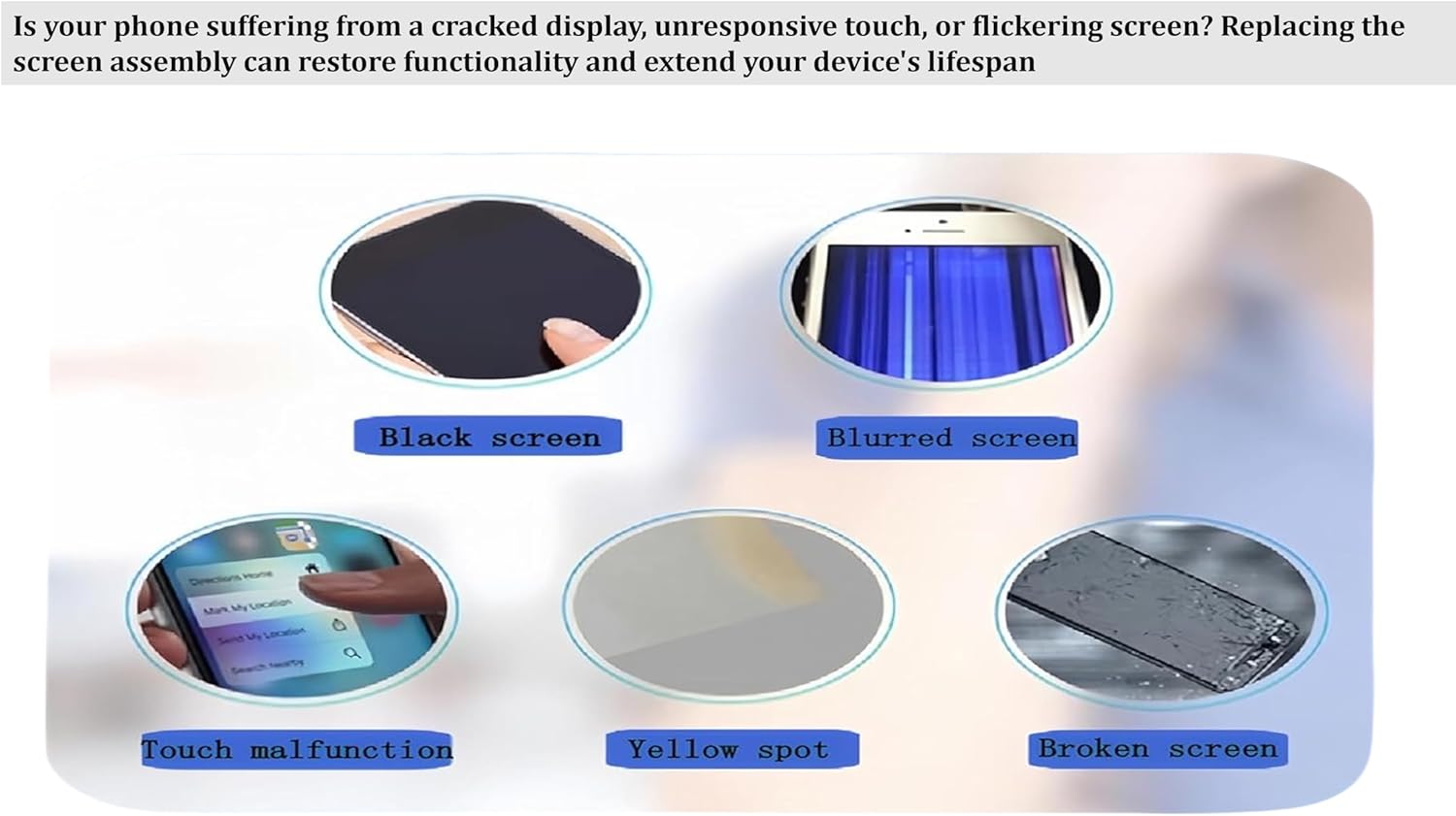 S22 Ultra Screen Replacement for Samsung Galaxy S22 Ultra 5G (SM-S908 Series) -S22 Ultra LCD Display Touch Digitizer Assembly with Frame, No Built-in Fingerprint Sensor (Black)