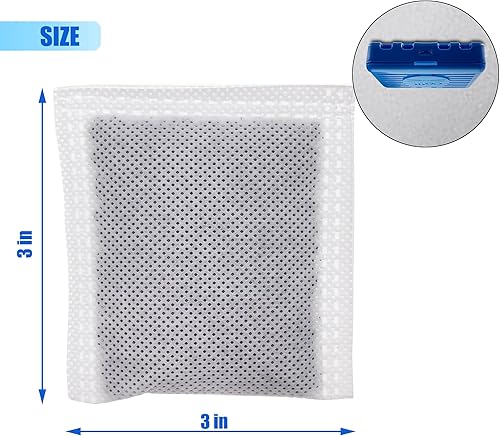 Miniatura 5 de Paquete de 4 filtros de carbón de repuesto para purificador de aire Catit Magic Blue Cat Litter Box