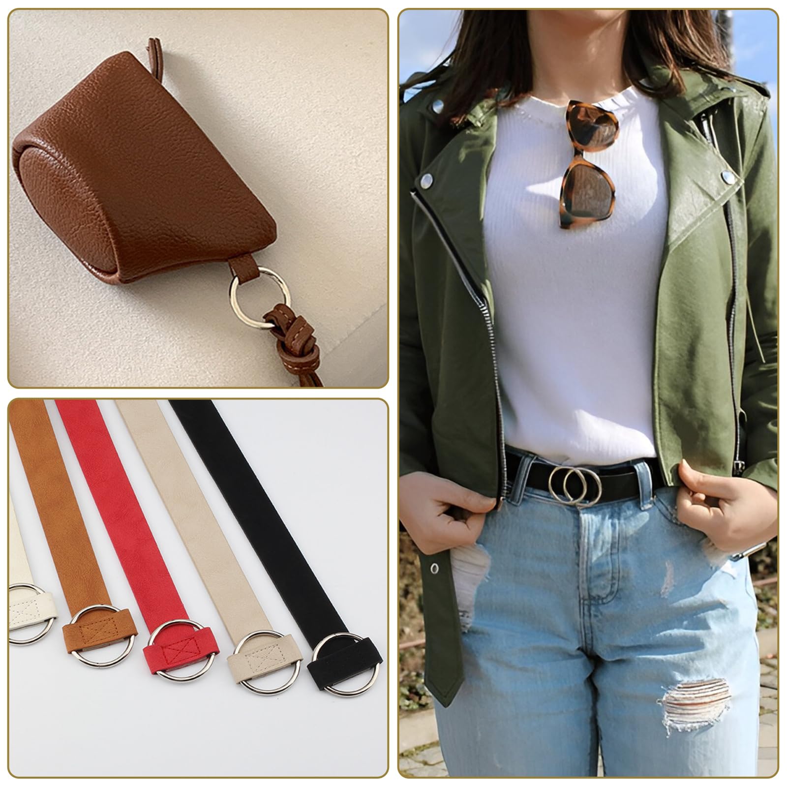 Anelli Saldati Metallo QUARKZMAN Anelli O In Acciaio Inox 304 - 10 Pezzi, 35mm Esterno, 5mm Spessore Anelli Saldati Per Fai Da Te