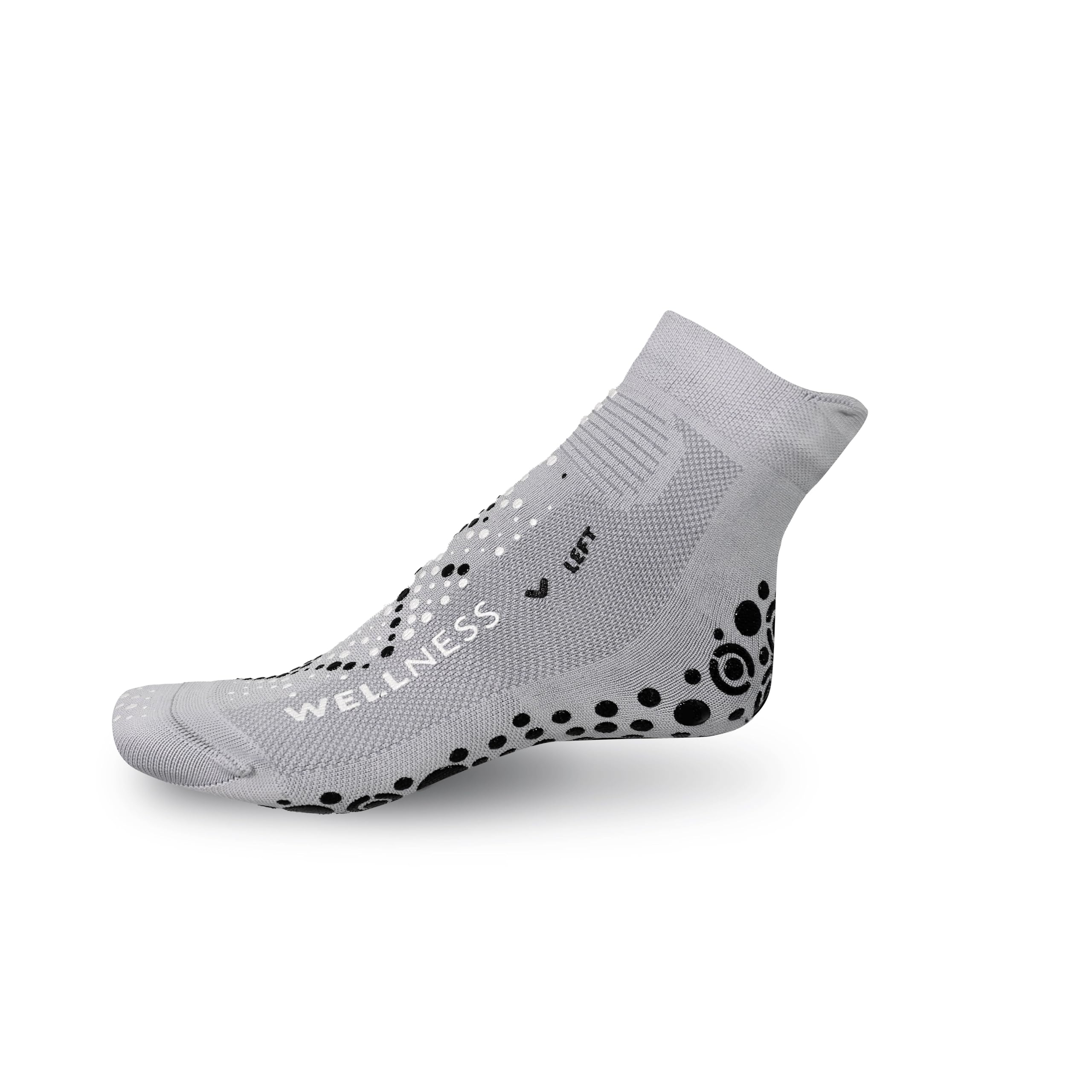 R-EVENGE Calzado técnico Wellness con agarre perfecto en superficies secas. Hilo de plata higienizante y termorregulador. Ideal para yoga, pilates, gimnasio, step, gimnasia postural.