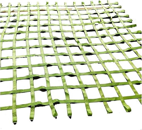 LSR Red de carga para escalada en interiores y exteriores para niños y carreras de obstáculos, gimnasios de la selva, red de entrenamiento para