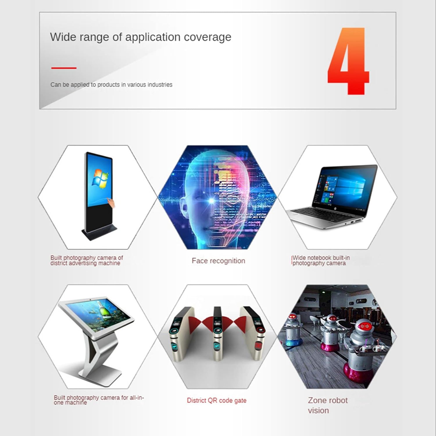 2X 5MP USB Camera Module 160 Degree Wide Angle OV5640 2592X1944 Fixed Focus Free Drive for Security Monitoring