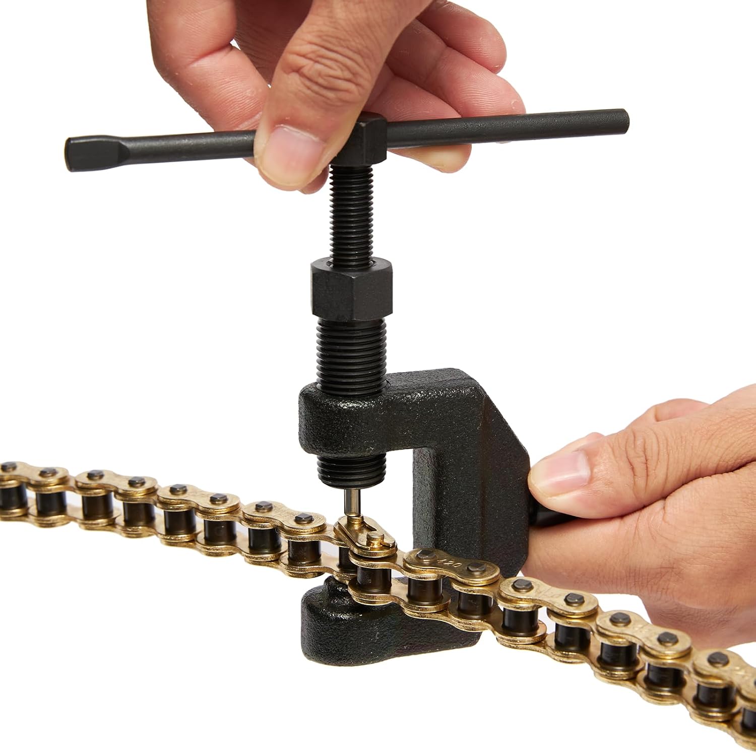 Chain Breaker Splitter Tool Roller Chain Cutter Detacher for for Motorcycle Go Cart Mini Bike Dirt Bike #428 520 525 530