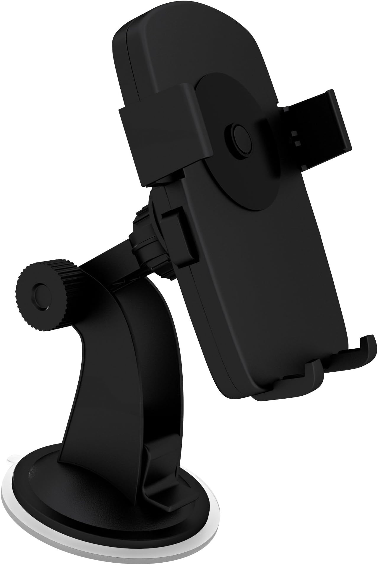Targely Windshield Dashboard Car Mount Holder for iPhone 6s/6, Galaxy S7/S6 and Many More- Hands Free Driving! Black
