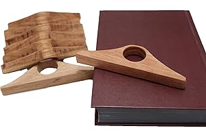 Mahogany Thumb Book Holder: A Classic Reading Companion