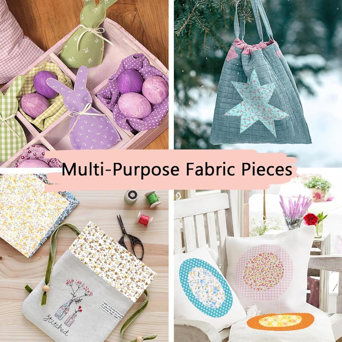Tkanina bawełniana, towar sprzedawany na metry, materiały do szycia, opakowania, czysta bawełna, tkanina bawełniana ze wzorem w serce, vintage, kwiaty, patchwork, do ubrań, DIY, szycia,