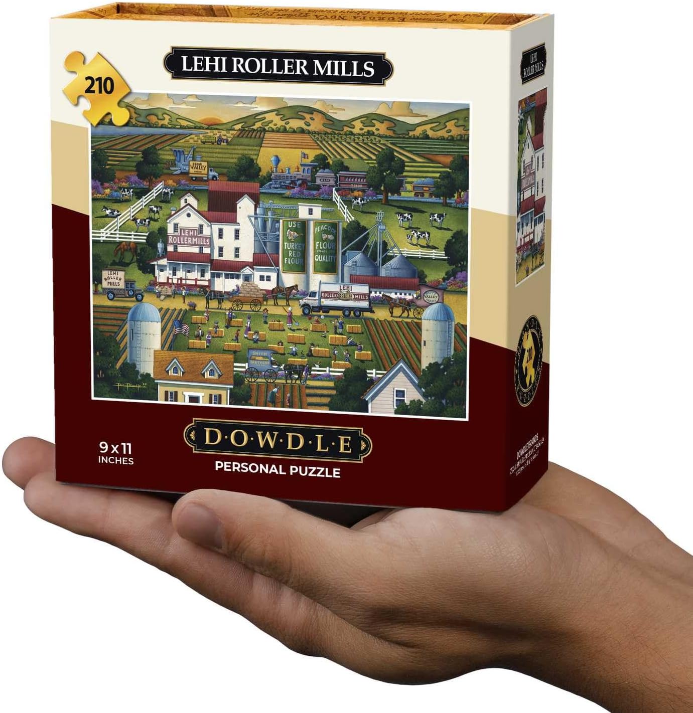 Dowdle Personal Puzzle - Lehi Roller Mills - 210 Piece