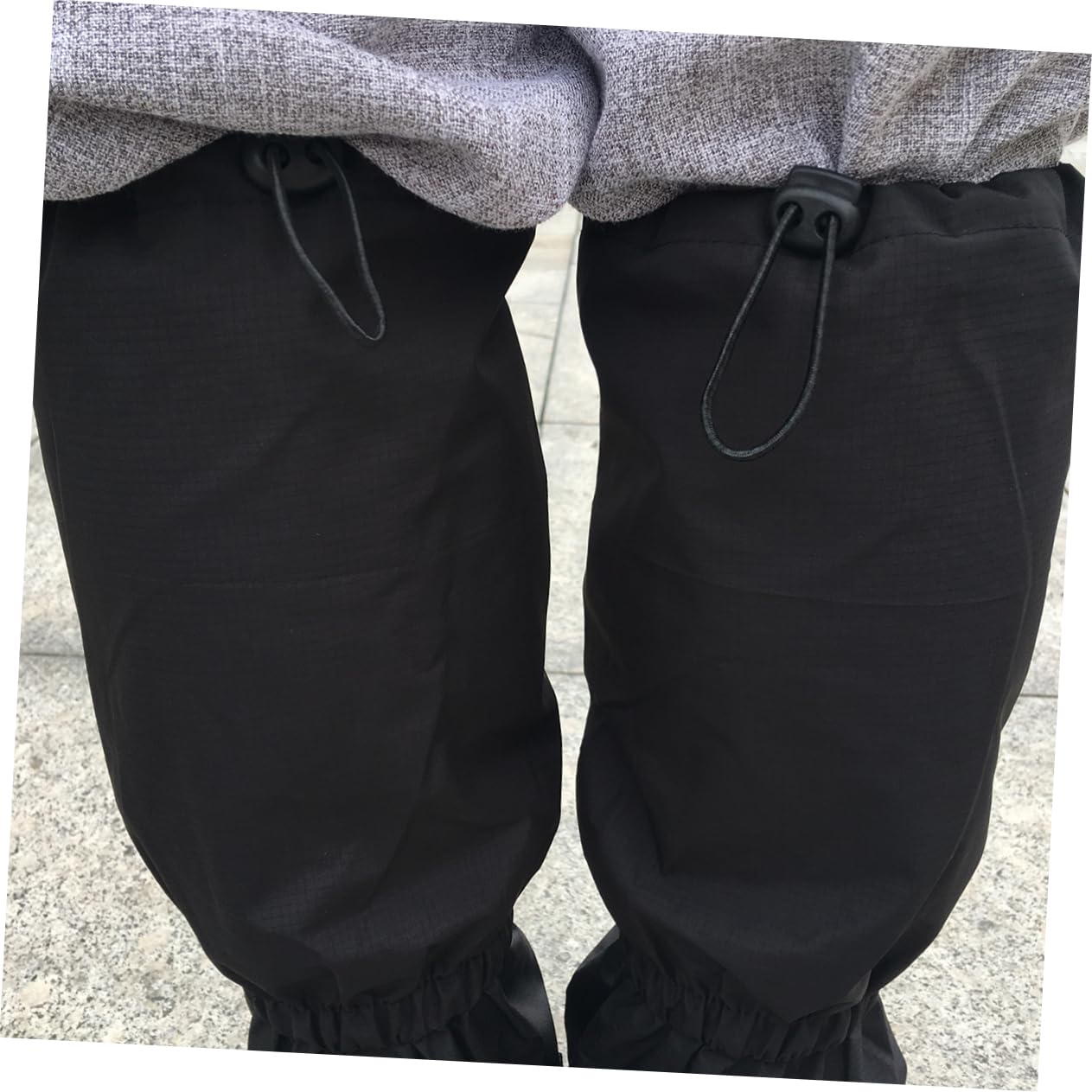 INOOMP 3paires Guêtres De Ski Imperméables Et Respirantes pour Activités De Plein Air Protection des Bottes Et Pantalons La Neige Et Humidité Conception Durable Et Noir