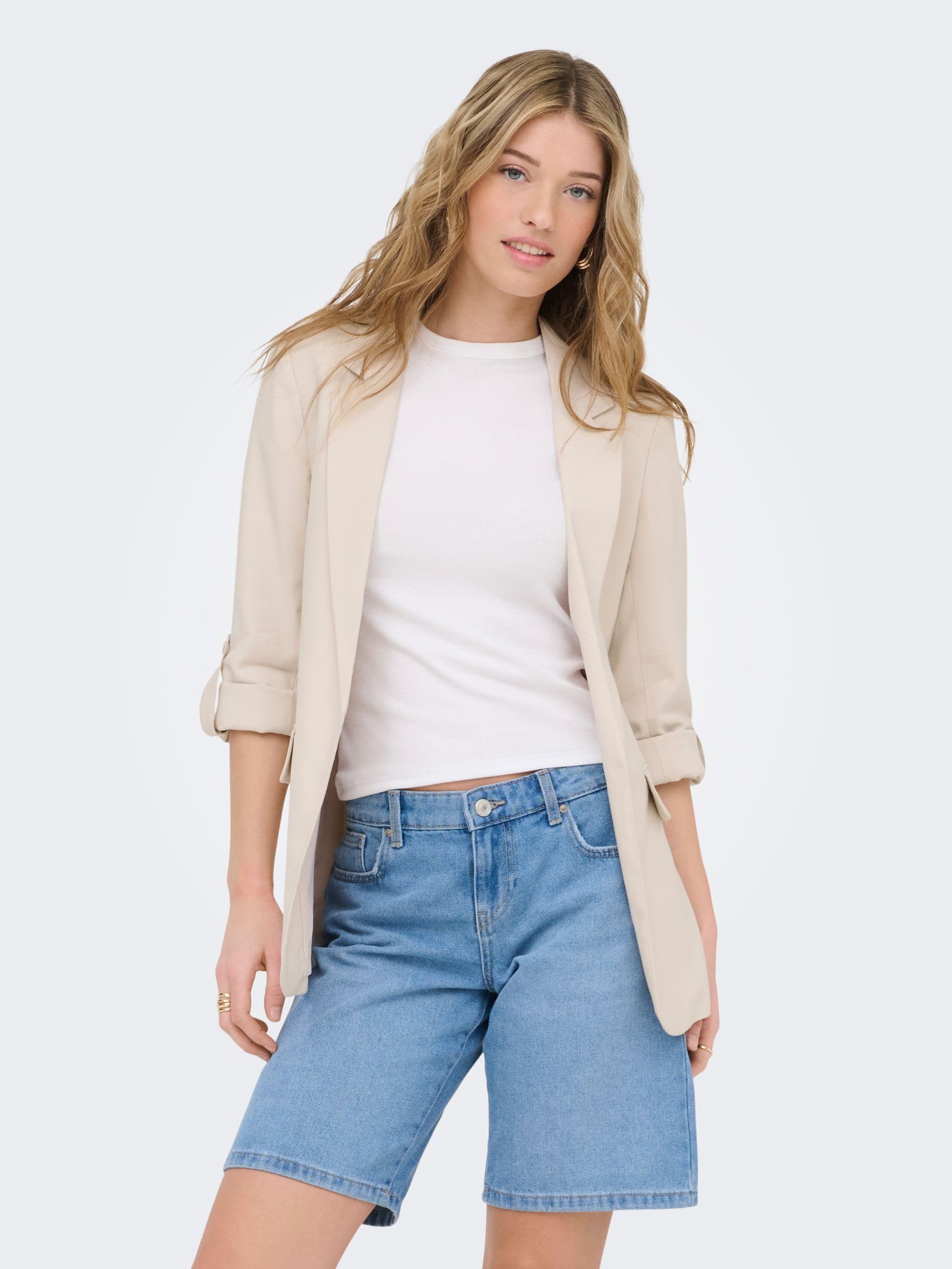 ONLY Onlaris Life 3/4 Blazer CC Wvn para Mujer