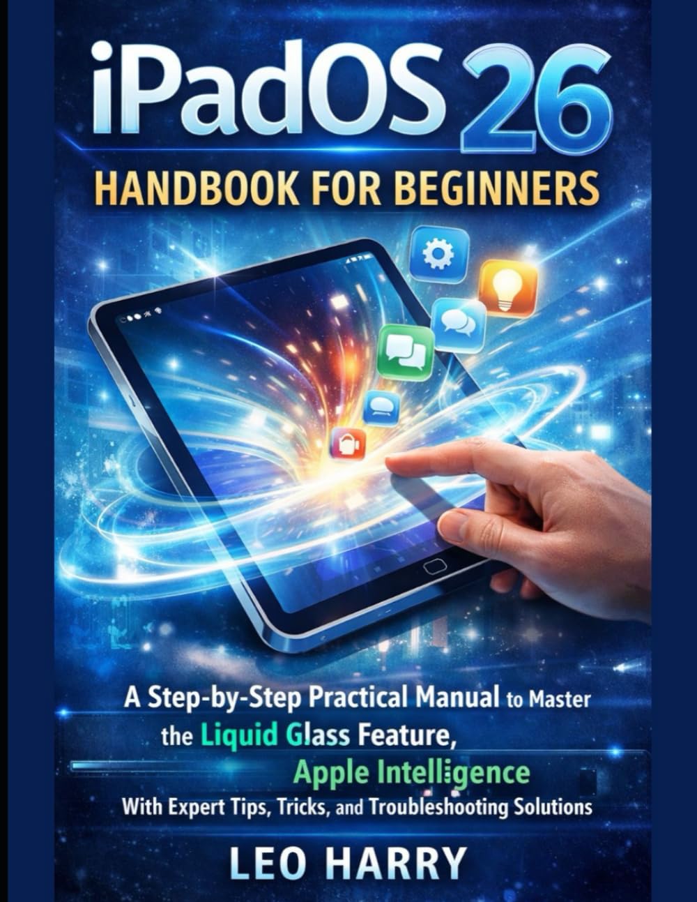 iPadOS 26 Handbook for Beginners: A Step-by-Step Practical Manual to Master the Liquid Glass Feature, Apple Intelligence With Expert Tips, Tricks, and ... Solutions (AI and Gadgets Review Updates)