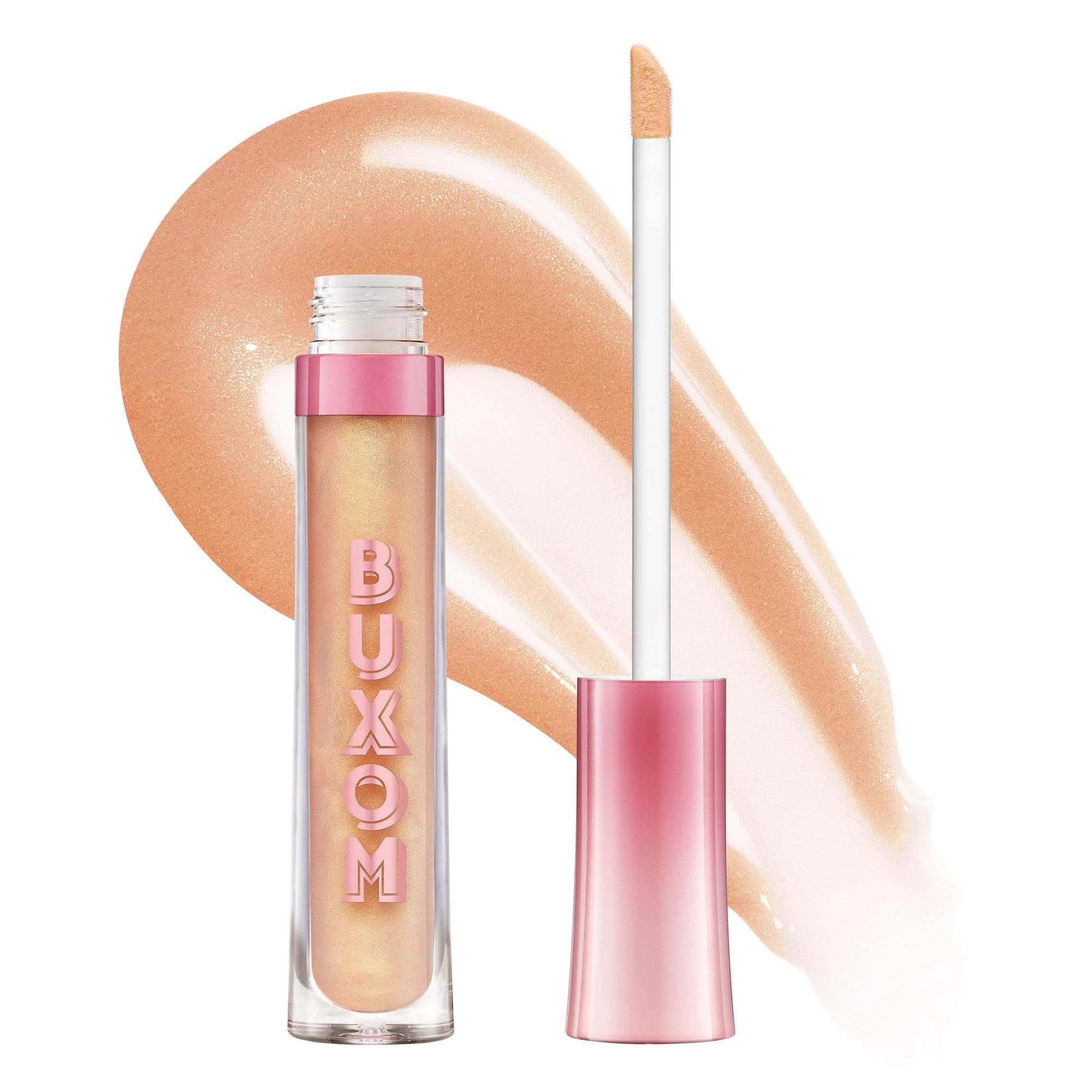 BuxomFull-On Plumping Lip Polish, Tinted Lip Plumper Gloss, Plumping Peptides & Vitamin E, High Shine Lip Gloss, Nourishes, Moisturizes & Softens Lips, Vegan