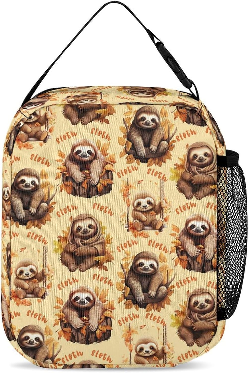 Sloth Backpack with Lunch Box & Pencil Case for Kids Girls Boys School, 16 Inch Cute Slothes Bookbag, School Backpack for Students Children, Lightweight, Large Capacity - Image 5