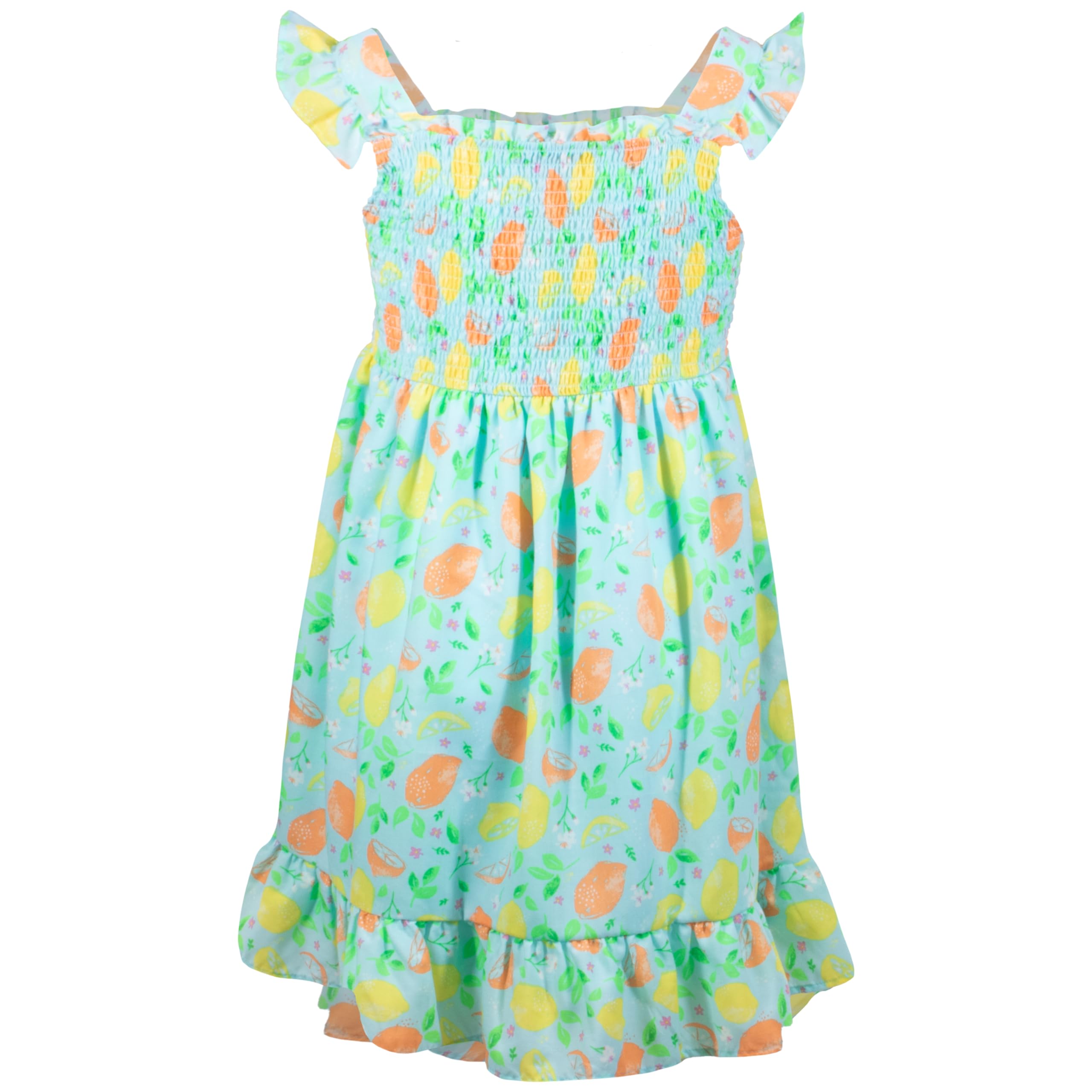 Vestido casual suave para niñas que evita el calor gracias a sus mangas voladas 8