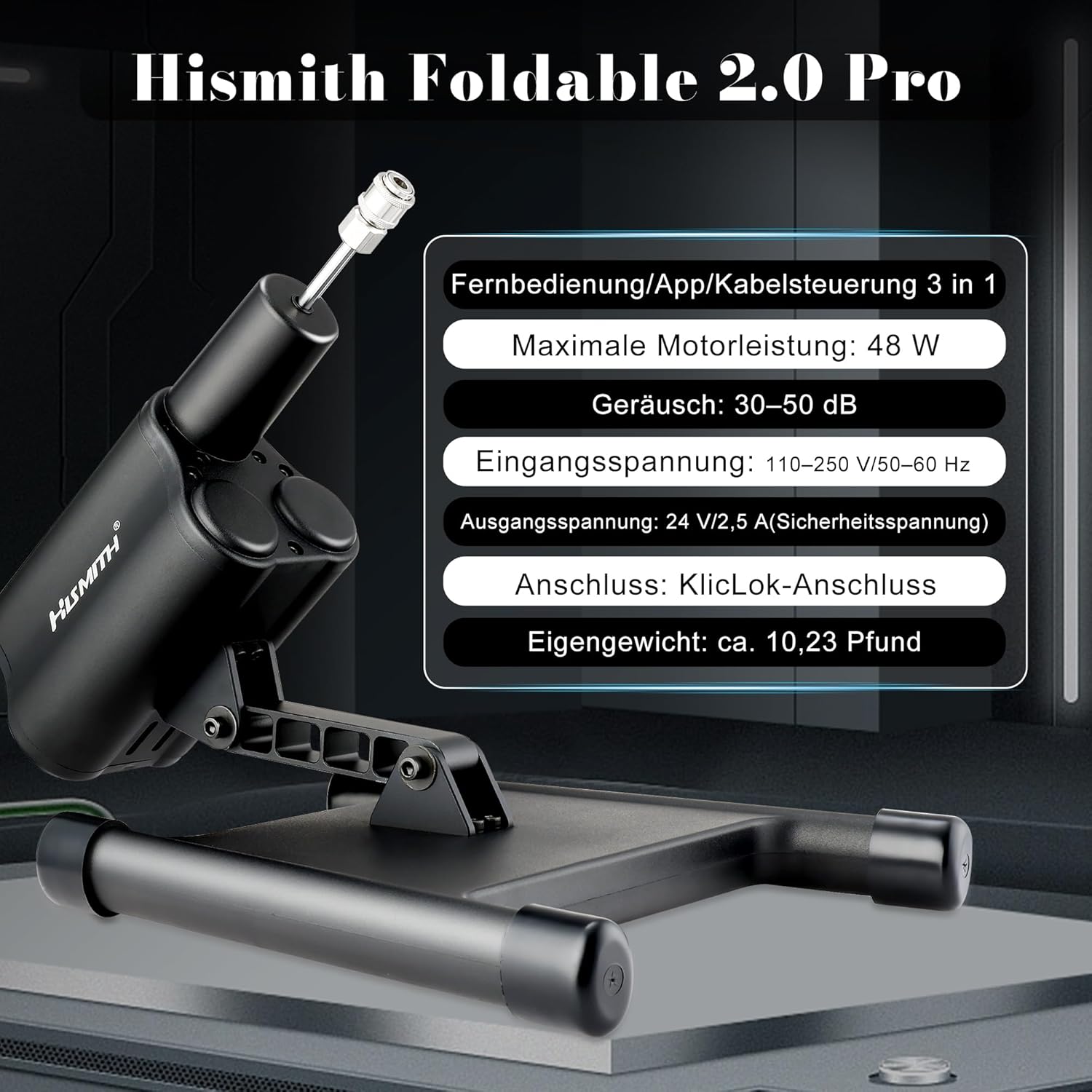 Hismith Premium Sex Machine, APP Controlled Sex Machine with KlicLok System, Love Machine for Anniversaries, Foldable 2.0 Pro