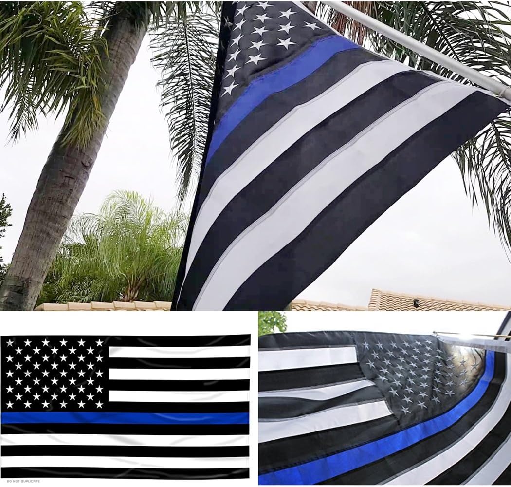 Embroidered Stars and Brass Grommets American Flag (35 ft)