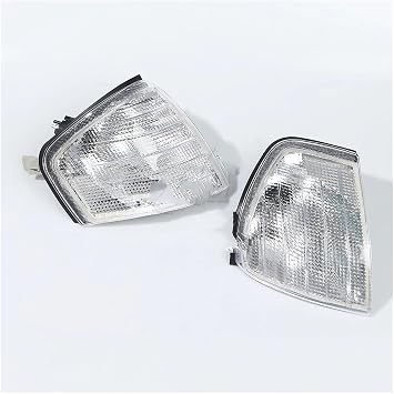 LENTLY Headlamp Car Clear Turn Signal Led Lamps Mirror Corner Lights For Benz For C Class W202 1994-2000 2028261143 2028261243 Wide Light Headlight AssemblyOnly 1 Right