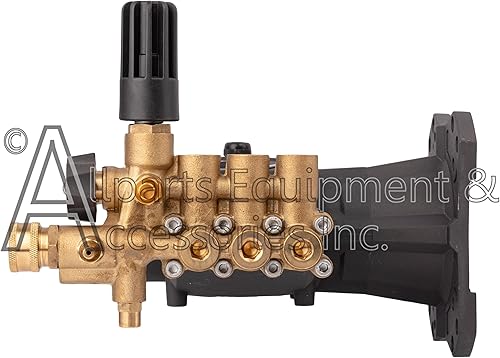 Miniatura 3 de 90038 Kit de bomba de lavado a presión de repuesto de émbolo triple horizontal AAA 3800-4000 PSI, 3.5 GPM, eje de 1 pulgada, incluye accesorios de
