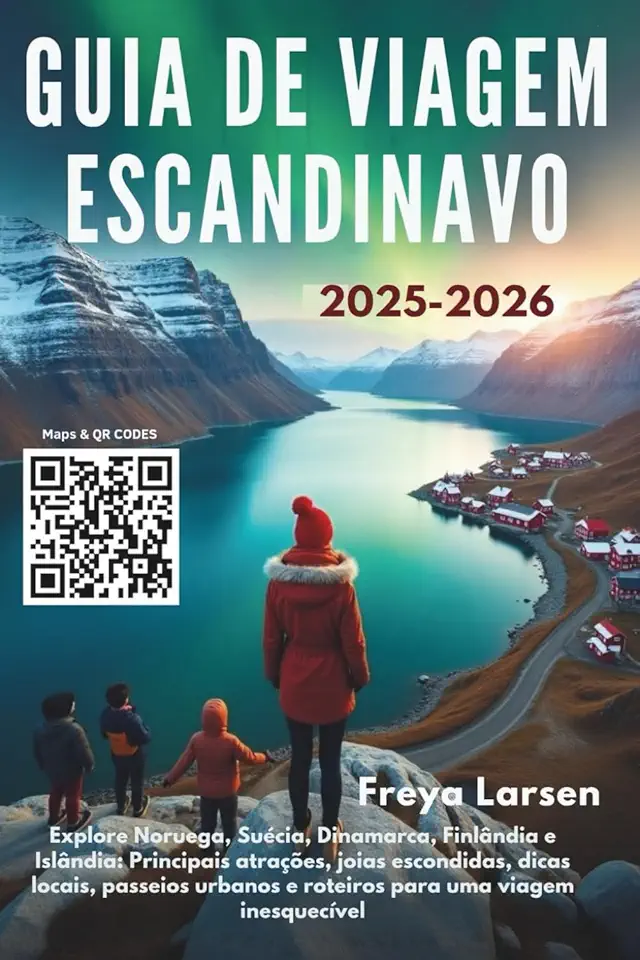 GUIA DE VIAGEM ESCANDINAVO 2025–2026: Explore Noruega, Suécia, Dinamarca, Finlândia e Islândia: Principais atrações, joias escondidas, dicas locais, ... para uma viagem inesqu (Portuguese Edition)