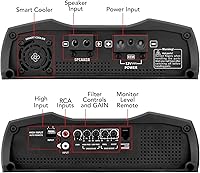 Vista 9 de Taramps MD 1200.1 Canal 1200 Watts RMS 1 Ohm Amplificador de coche