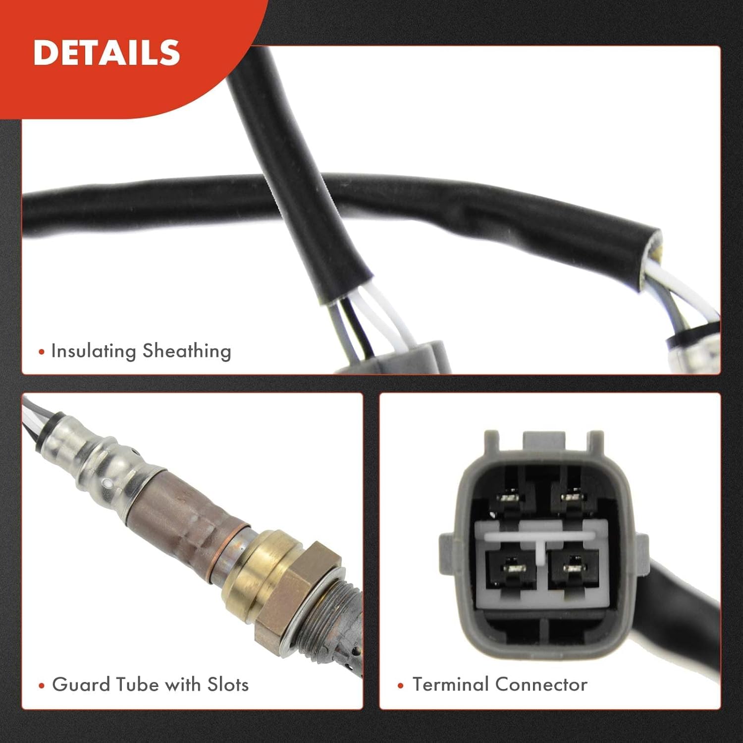 A-Premium O2 Oxygen Sensor Compatible with Lexus GS400 1998-2000 V8 4.0L 1UZFE, Upstream and Downstream, 4-PC Set, Replace# 8946550120