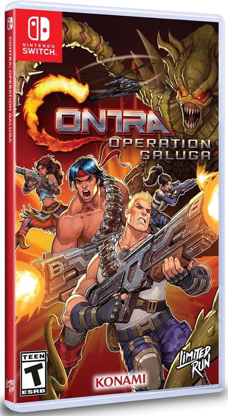Contra: Operation Galuga - Aventure Intense sur Nintendo Switch