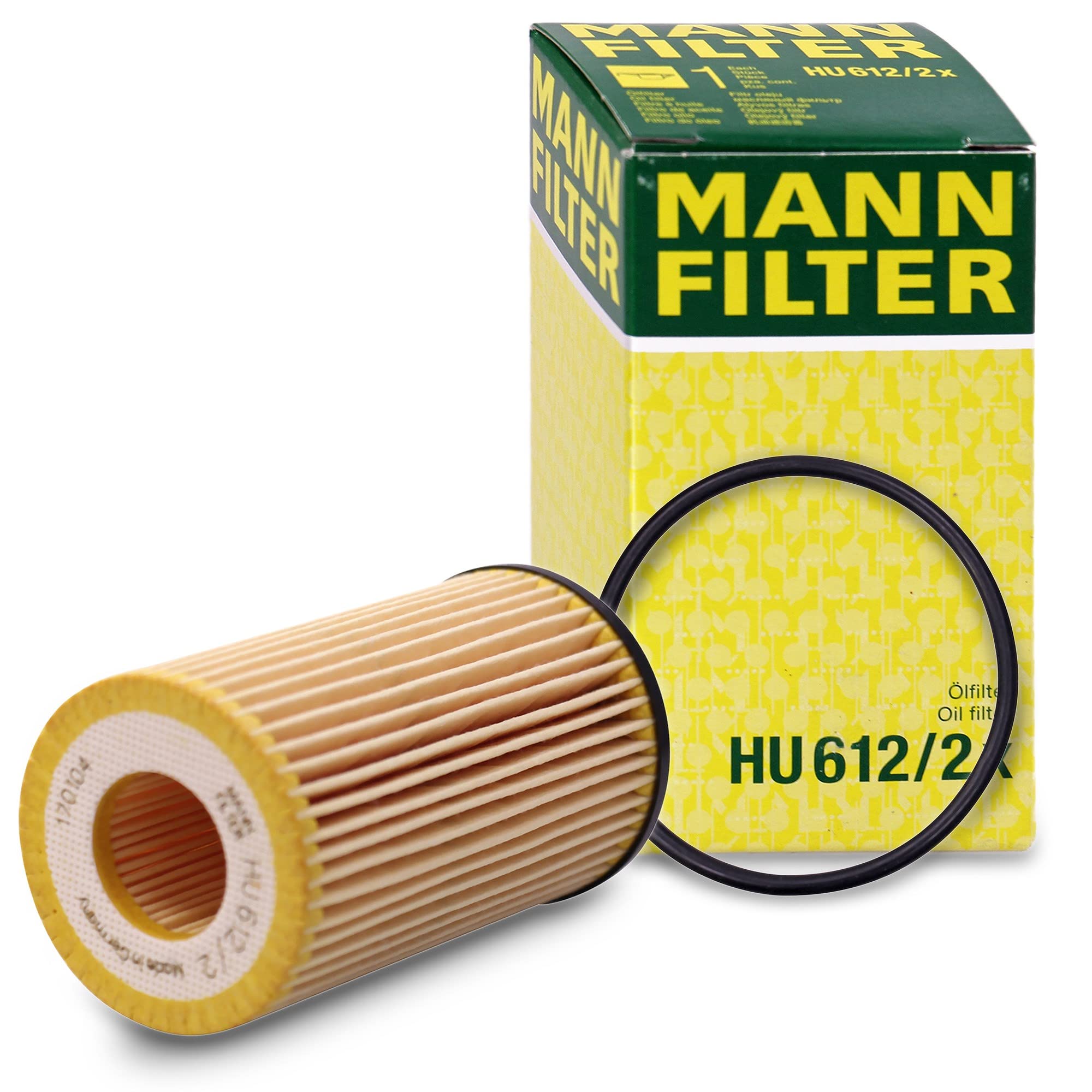 BESTPRICE Inspektionspaket Filterset mit 1x MANN-FILTER Ölfilter, 5l Motoröl 5W-30 MANNOL ENERGY PREMIUM, 1x Ölwechsel-Anhänger, 1x Ölablassschraube mit Dichtring