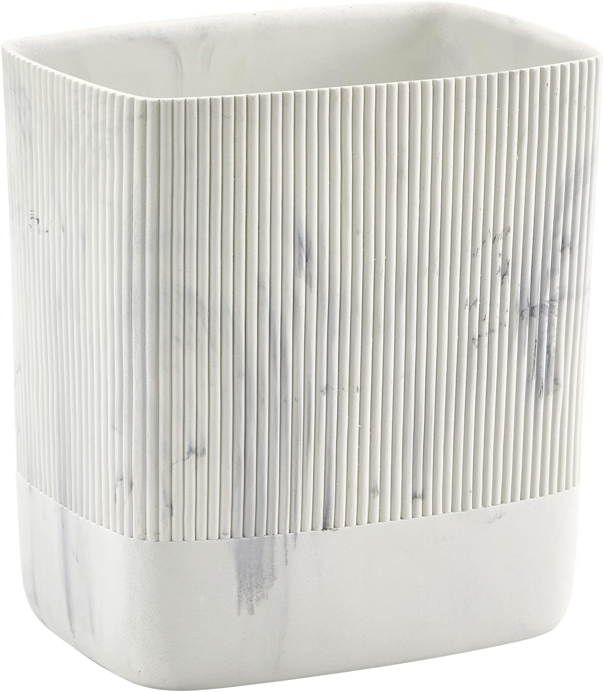 Marble Trash Can