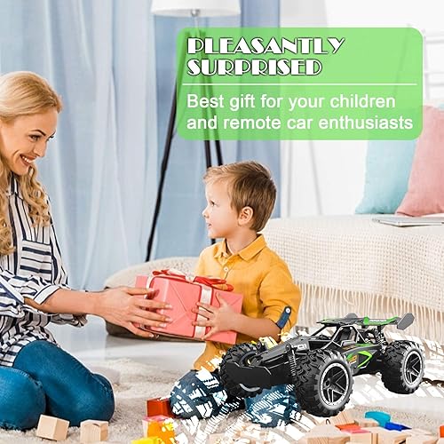 Vista 5 de Auto a control remoto, autos RC para niños de 8 a 12 años, autos de juguete para niños de 4 a 7 años, 1:18 2.4Ghz Monster RC Truck Juguetes