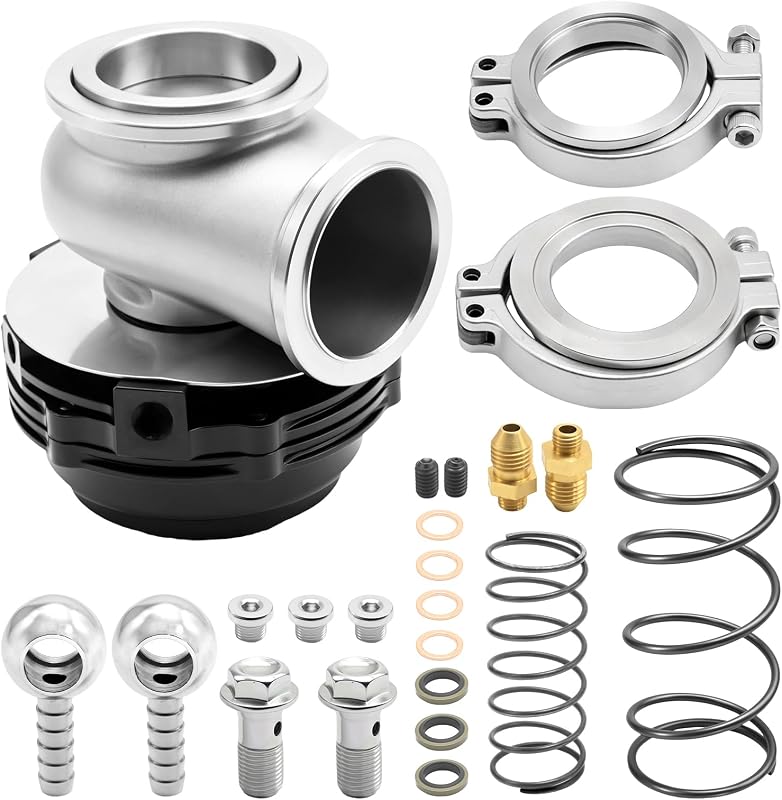 Wastegate externo refrigerado Hoypeyfiy 44 mm para turbo – 1 unidade