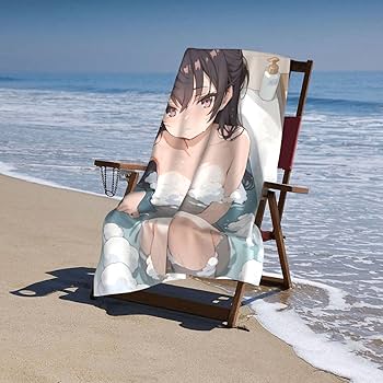 Amazon｜ビーチタオル 周防有希 バスタオル 大判 速乾タオル