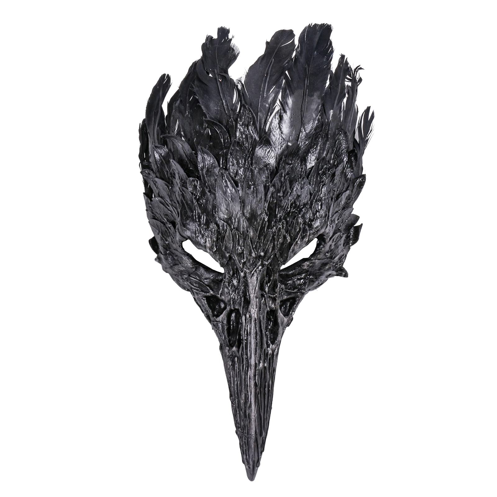 ILOVEMASKSLong Nose Raven Crow Skull Halloween Costume Masquerade Party Full Face Mask