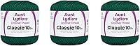 Vista 12 de Aunt Lydia Classic Dark Royal Crochet – 3 unidades de 350y/1,049.9 ft – Algodón – Calibre 10 – Crochet
