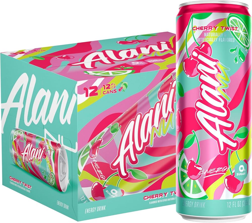 Amazon.com : Alani Nu CHERRY TWIST Sugar Free, Low Calorie Energy