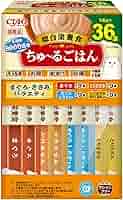 [6個セット]ちゅ~るごはん まぐろ・ささみバラエティ 360本 Amazon.co.jp: チャオ (CIAO) ちゅ~るごはん まぐろ・ささみ