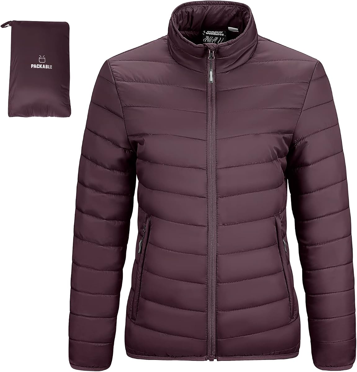 Women's Packable Puffer Jacket Lightweight Winter Coat
