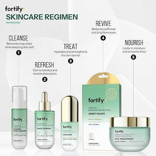 Miniatura 8 de Fortify Natural Skincare - Crema de ojos - Deshincha + protección  Ayuda a proteger, hidratar y refrescar  Belleza limpia  Hecho en Corea - 30ML