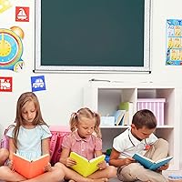 Vista 92 de Zonon 65 Feet Bulletin Board Borders Black and White Polka Dots Striped Grid Borders Decorative Straight Scalloped Wavy Rolled Trim Classroom Back