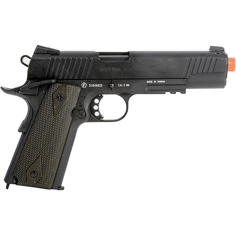 Colt 1911 CO2 Airsoft Pistol: Precision Shooting with Realistic Blowback