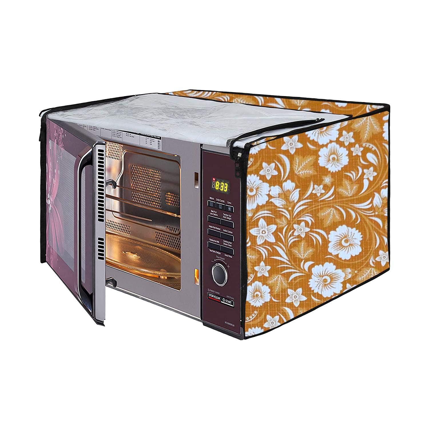 MobiCR Microwave Oven Cover Dust Proof & Water Proof for LG 21 Litre Convection Microwave Oven, 36, Orange::White-image-41