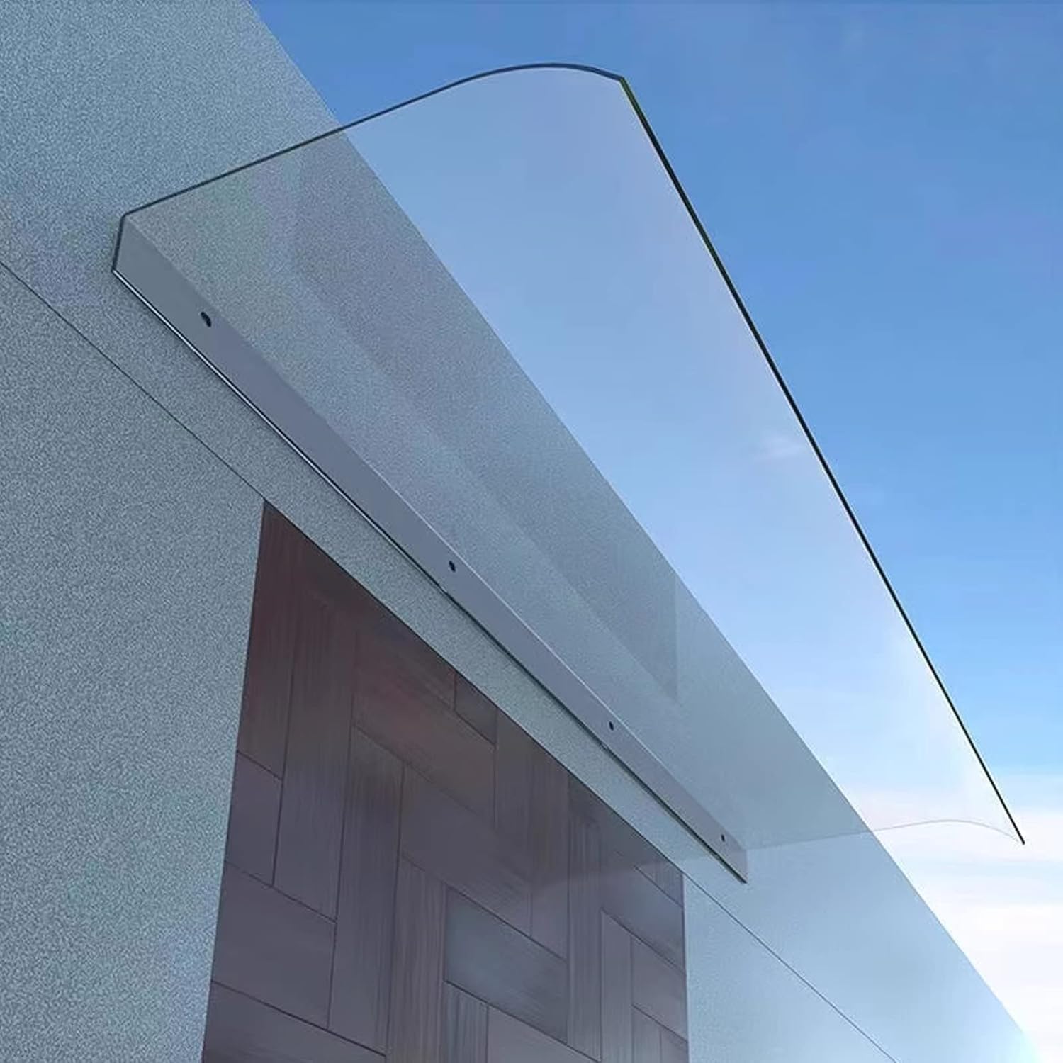 Toldo al aire libre de policarbonato para tejadillo de puerta y ventana