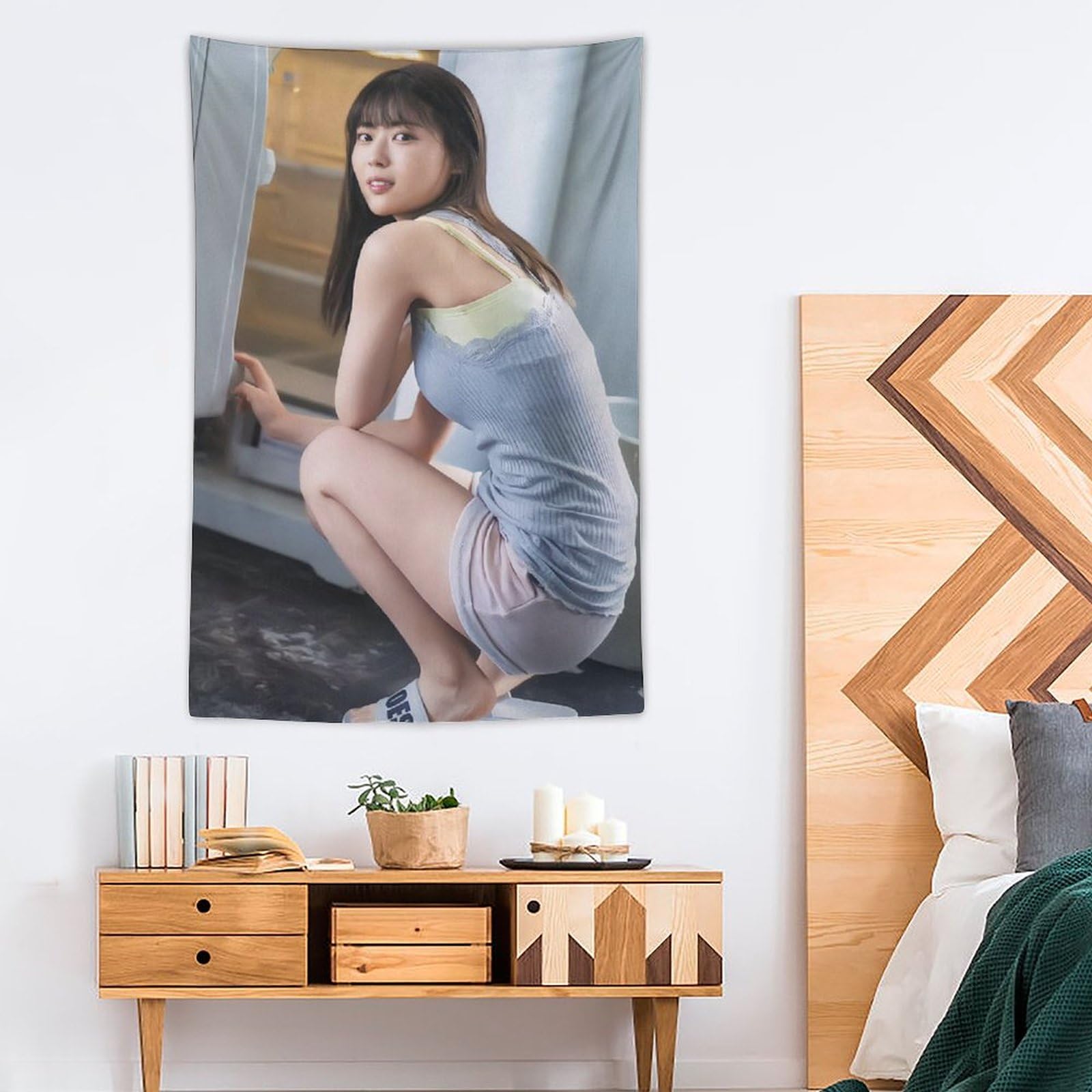 Amazon.co.jp: 岩本蓮加(乃木坂46)最新グラビア画像タペストリー